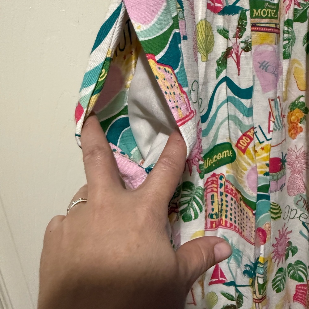 Jane and Delancey Colorful Tropical Print Maxi Dress - Picture 4 of 12
